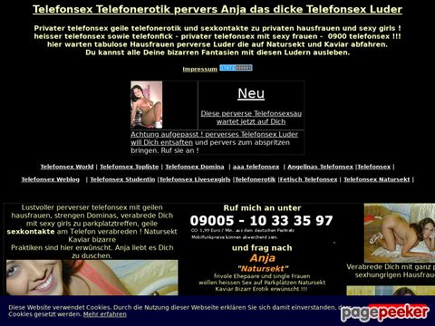 mehr Information : Telefonsex Pervers